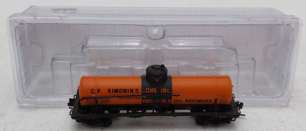 Yesteryear N Scale Shippers Car Line Tank Car #9565 VG/Box