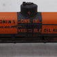 Yesteryear N Scale Shippers Car Line Tank Car #9565 VG/Box