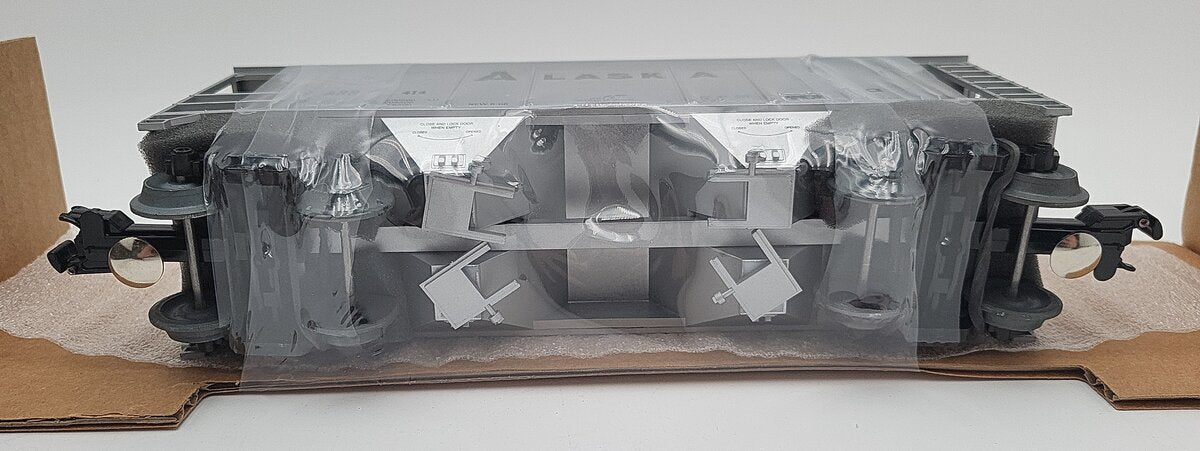 Weaver O Gauge PS-2 ARR Alaska Covered Hopper #414 (3 Rail) LN/Box