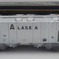 Weaver O Gauge PS-2 ARR Alaska Covered Hopper #414 (3 Rail) LN/Box