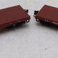Red Caboose RM-26026-1 N Scale Canadian National Flat Cars (Set of 2) VG/Box