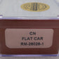 Red Caboose RM-26026-1 N Scale Canadian National Flat Cars (Set of 2) VG/Box