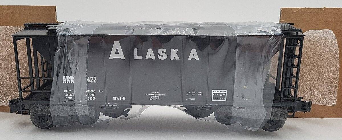 Weaver O Gauge PS-2 ARR Alaska Covered Hopper #422 LN/Box
