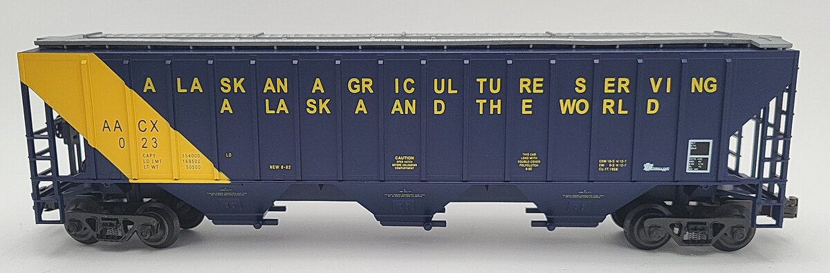 Weaver U3715D O ARR AACX Alaska PS-2 Central Discharge Hopper #023 (3 Rail) LN/Box
