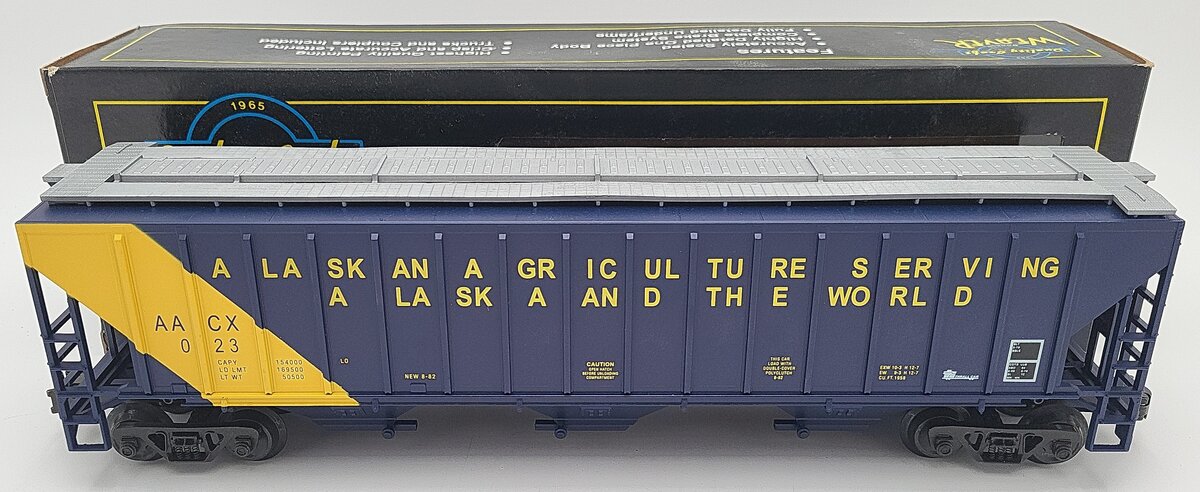 Weaver U3715D O ARR AACX Alaska PS-2 Central Discharge Hopper #023 (3 Rail) LN/Box