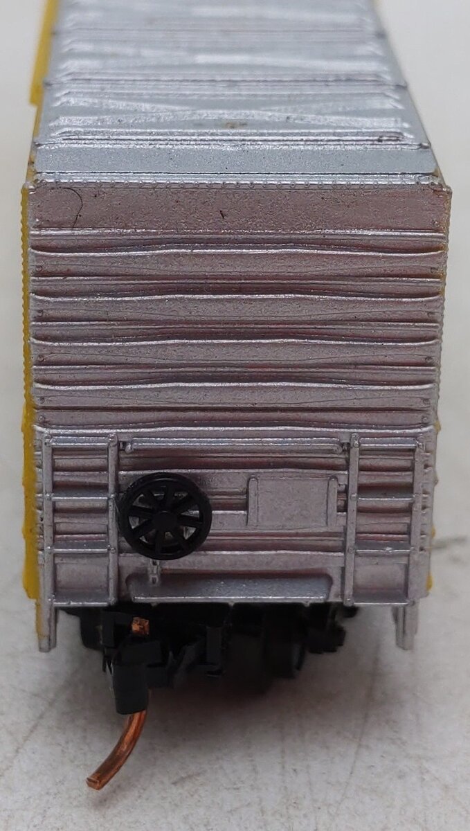 Life Like 7730 N Scale Union Pacific Evans 50' Boxcar #499051 EX
