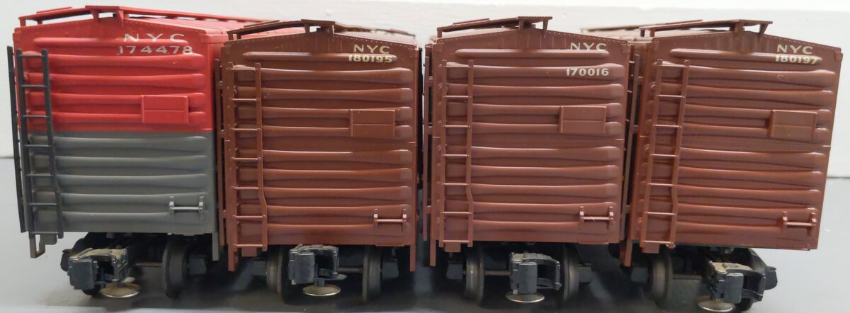 O Gauge Assorted NYC Box Cars - Custom Painted [4]