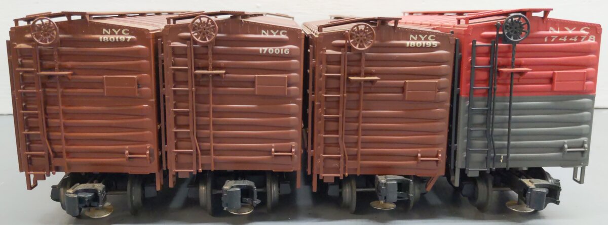 O Gauge Assorted NYC Box Cars - Custom Painted [4]