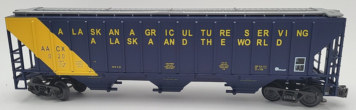 Weaver U3715D O ARR AACX Alaska PS-2 Central Discharge Hopper #020 (3 Rail) LN/Box