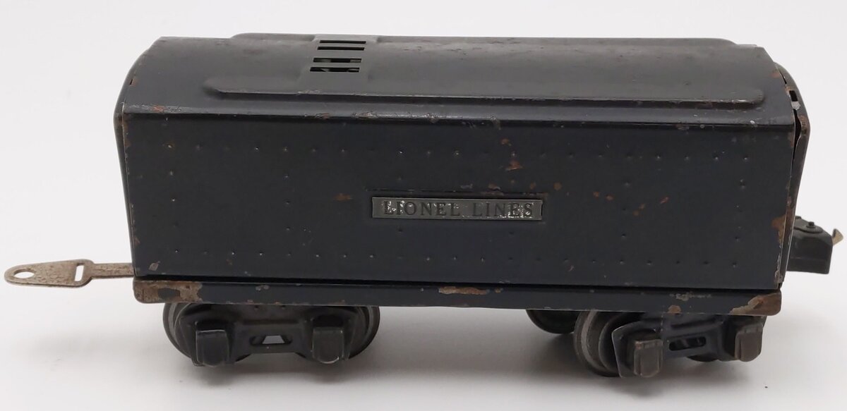 Lionel 2689W Vintage O Prewar Tinplate Whistling Tender