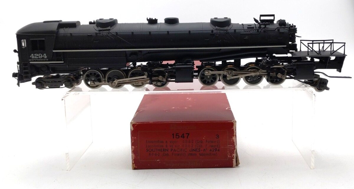 Rivarossi 1547 HO Southern Pacific 4-8-8-2 Cab Forward Steam Locomotive EX/Box