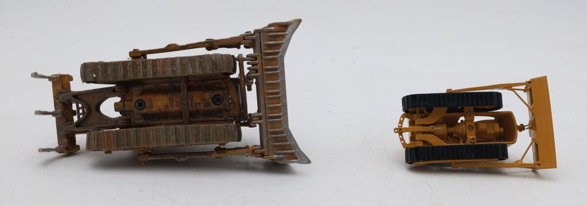 Generic HO Scale Diecast Construction Vehicles Weathered [2]