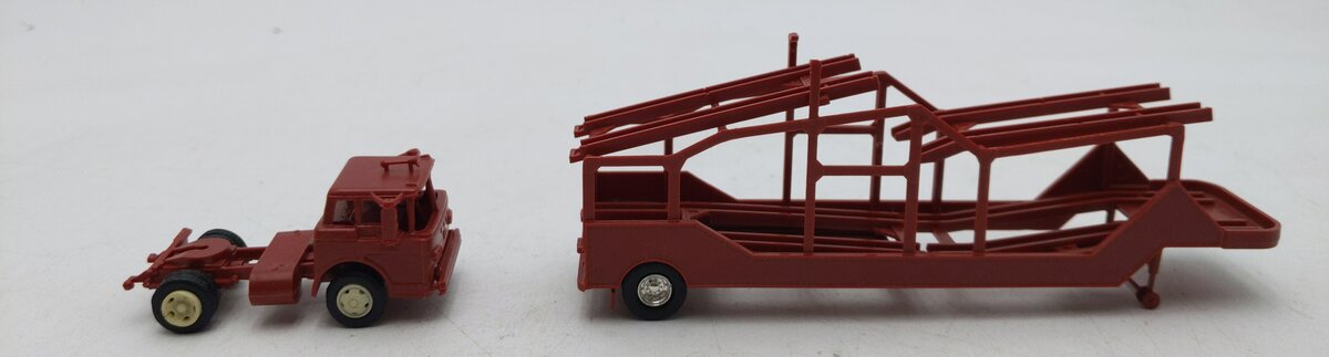 Con-Cor 6021 HO Heljan Ford Auto Transport Truck Plastic Model Kit EX/Box