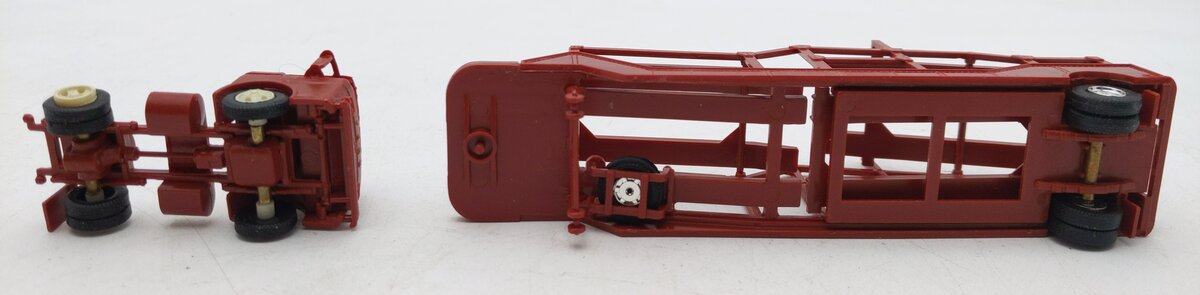 Con-Cor 6021 HO Heljan Ford Auto Transport Truck Plastic Model Kit EX/Box