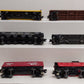Lionel O Gauge Assorted Freight Cars [6] EX