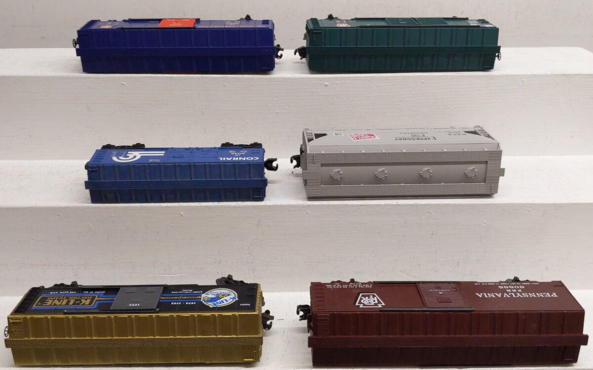 O Gauge Assorted Freight Cars [6] EX