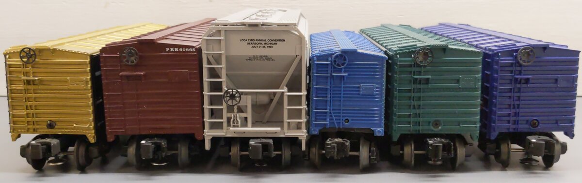 O Gauge Assorted Freight Cars [6] EX