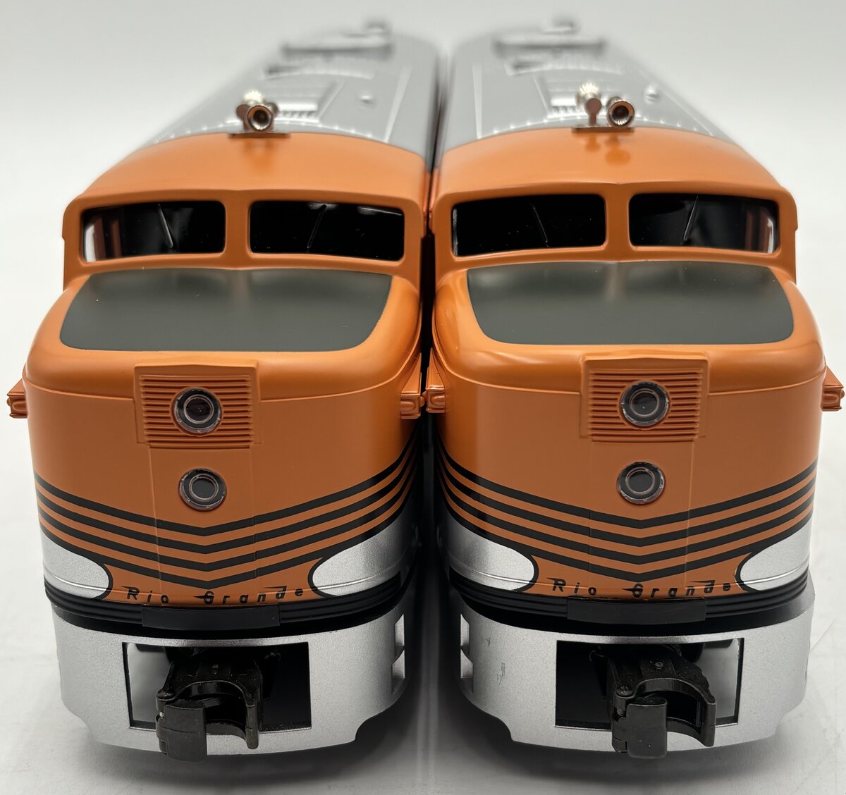 MTH 30-2126-1O Gauge D.R.G. Alco PA AA Diesel Engine Set w/PS1 #6003/6011 EX/Box