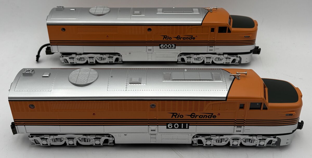 MTH 30-2126-1O Gauge D.R.G. Alco PA AA Diesel Engine Set w/PS1 #6003/6011 EX/Box