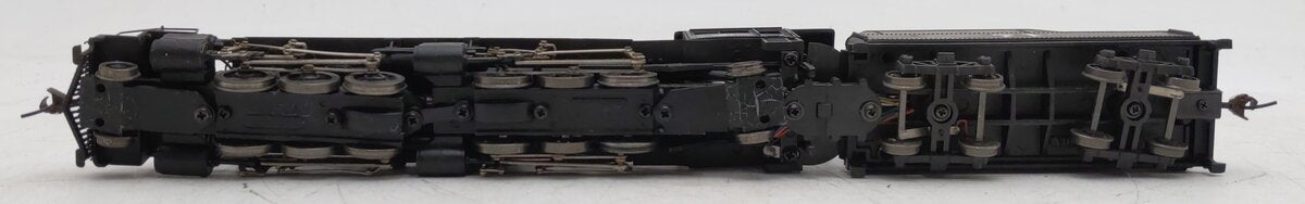 Mantua HO Scale Custom C&S 2-6-6-2 Steam Locomotive And Coal Tender #71 VG