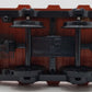 LGB 40450 G Scale Red/Brown Flatcar with Stakes & 5 Barrel Load LN/Box