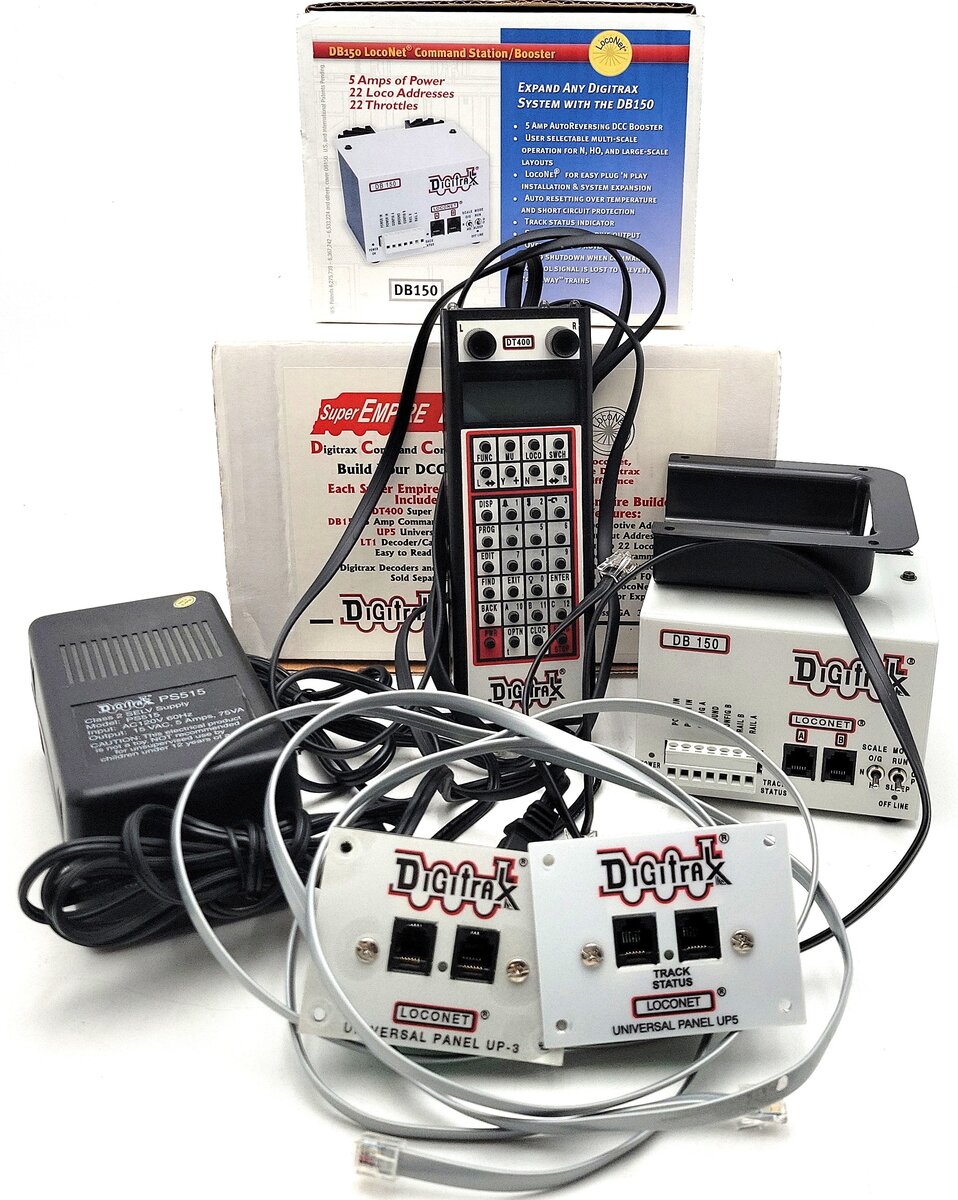 Digitrax SEBX Super Empire Builder Xtra Advanced Digitrax Command Control LN/Box