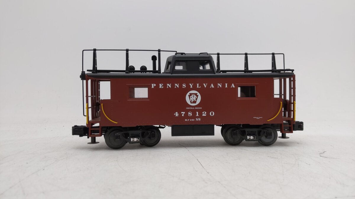 MTH 20-91113 Pennsylvania N-8 Illuminated Caboose #478120 EX/Box
