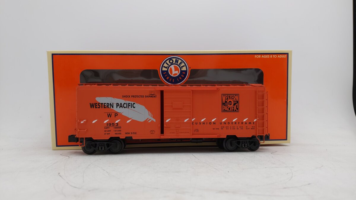 Lionel 6-17278 O Gauge Western Pacific PS-1 Boxcar #1953 EX/Box