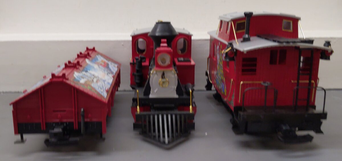 LGB 72555 G Gauge Christmas Steam Locomotive Starter Train Set EX/Box