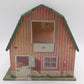 Marx Vintage 1950s Tin Litho 2-Story Happi Time Farm Red Barn w/ Green Roof VG