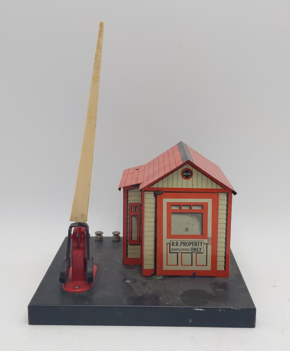 Marx 1440 Vintage O Automatic Crossing Watchman Shack VG