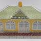 Marx 2990 Vintage O Metal Oak Park O Scale Waiting Station VG