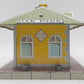 Marx 2990 Vintage O Metal Oak Park O Scale Waiting Station VG