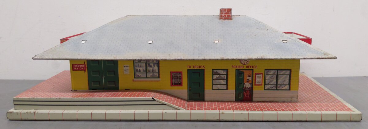 Marx 4412 Vintage O Tinplate Glendale Passenger Station VG