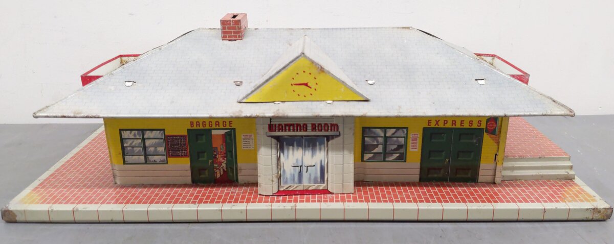 Marx 4412 Vintage O Tinplate Glendale Passenger Station VG