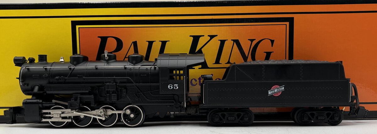 MTH RK-1112LP O Gauge 0-8-0 Scale Switch Engine Chicago Northwestern 3-Rail EX/Box