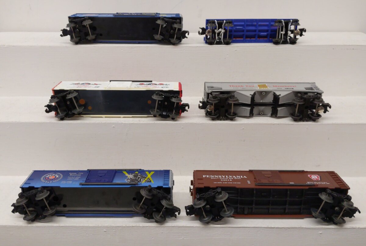 O Gauge Assorted Freight Cars [6] EX