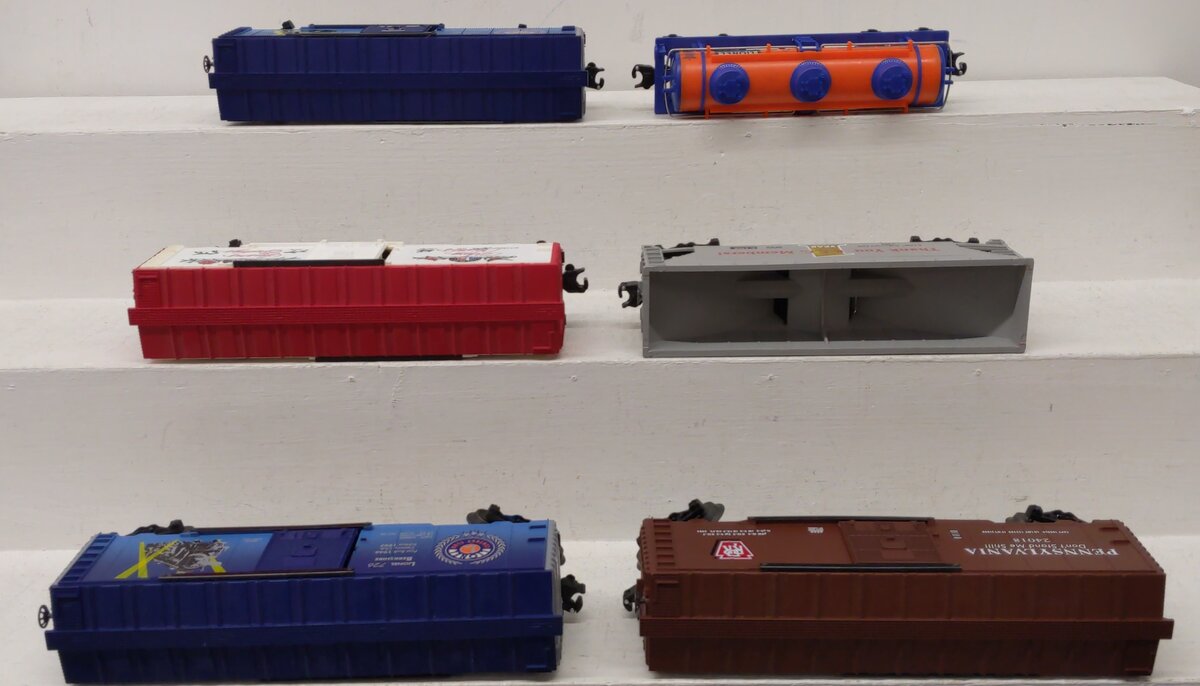 O Gauge Assorted Freight Cars [6] EX