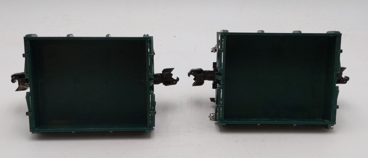 Bachmann Big Haulers G-Scale Green Side-Dump Ore Cars (set of 2) LN