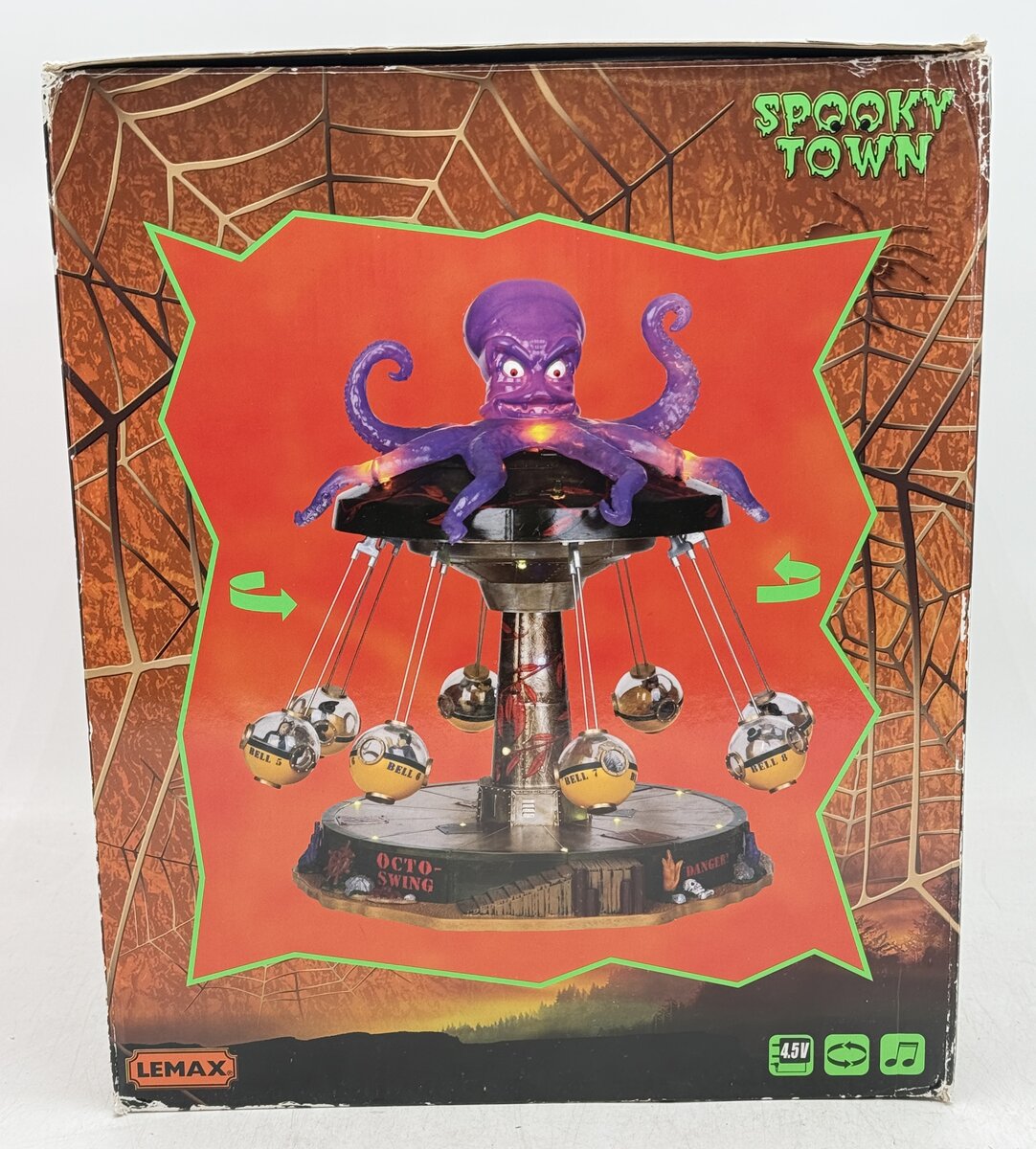 Lemax 14379 Spooky Town Octo-Swing/Box