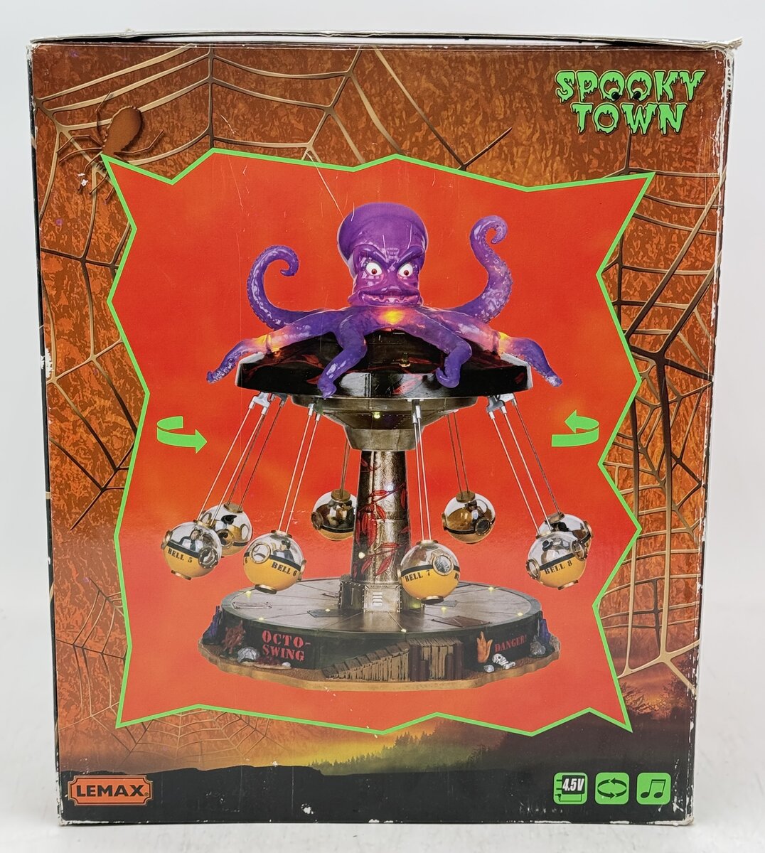 Lemax 14379 Spooky Town Octo-Swing/Box