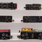 Lionel Vintage O Steam Freight Set 197W: 263E, 2263W, 3859, 2810, 2812, 2817 [6] VG