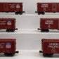 MTH 20-90792 O Gauge Union Pacific 40' AAR Box Car 6-Car Set NIB