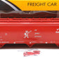 K-Line K6243-1012 O Gauge Alaska Railroad 3-Bay Center Flow Hopper Car #56856 NIB