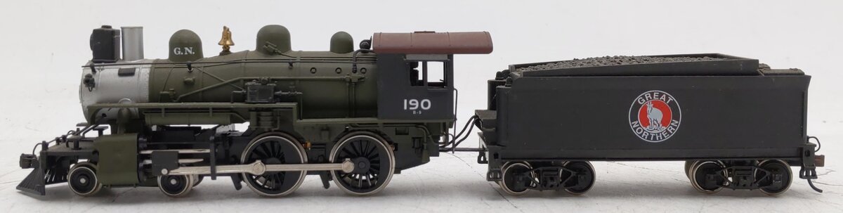 IHC M818 HO 4-4-0 American Premier GN Steam Locomotive And Coal Tender #190 EX