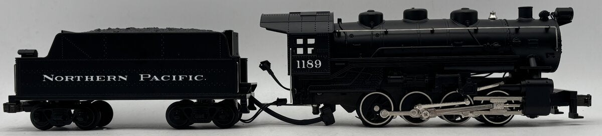 MTH 30-1124-1 O Gauge Northern Pacific 0-8-0 Steam Engine & Tender w/PS1 LN/Box