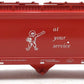 K-Line K6243-1012 O Gauge Alaska Railroad 3-Bay Center Flow Hopper Car #56845 NIB