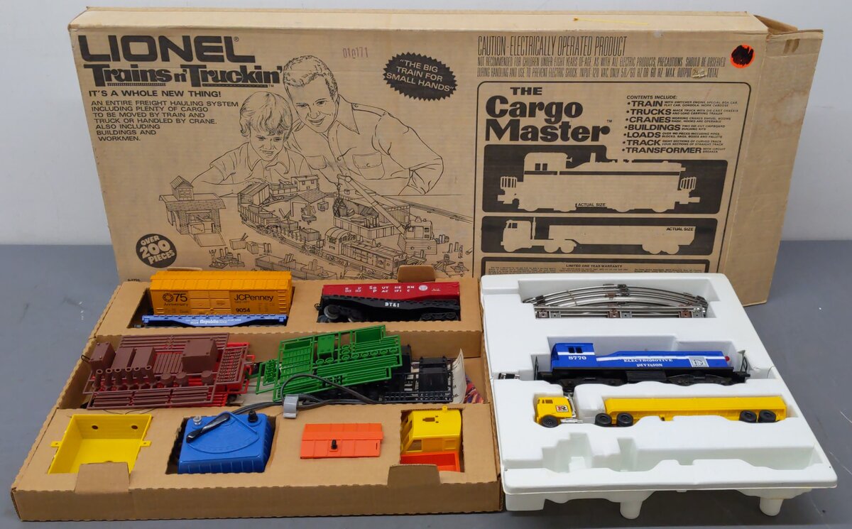 Lionel 6-1796 O Cargo Master Set (JC Penney) EX/Box