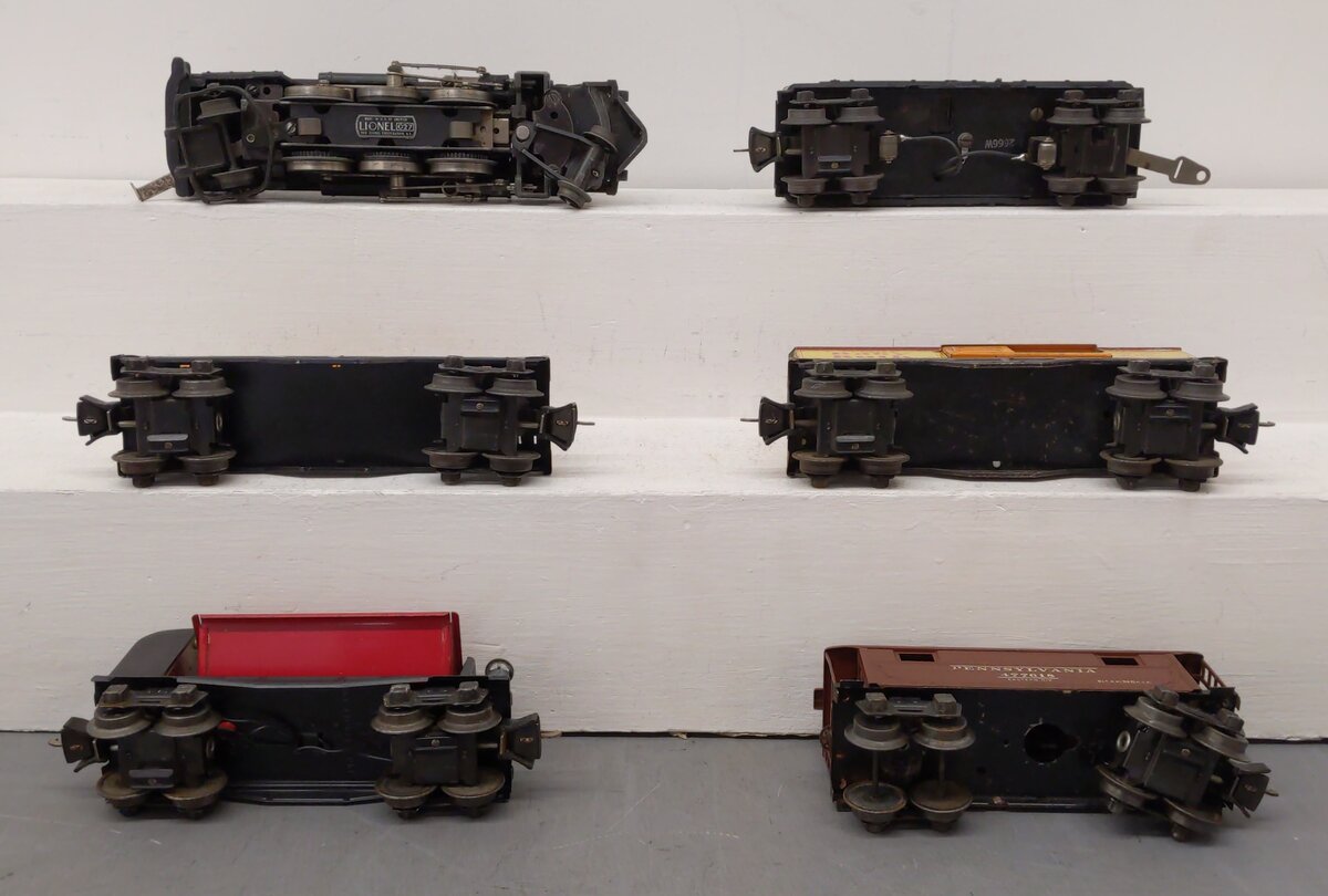 Lionel 1191W Vintage O Steam Freight Set VG