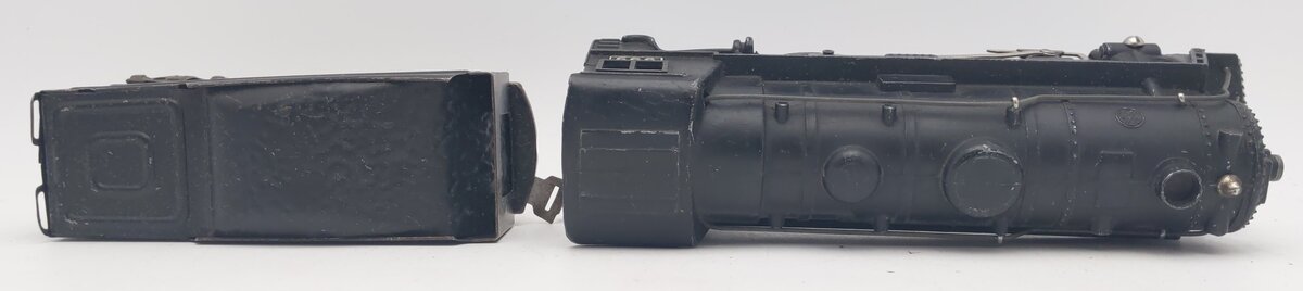 Marx 999 Vintage O New York Central 2-4-2 Steam Locomotive with Tender VG